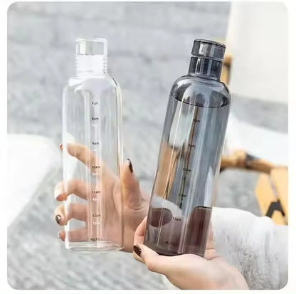 Premium Quality✨ Glass like plastic water bottle Transparent 500ml