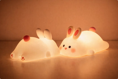 GlowBunny – Soft Silicone Night Light.