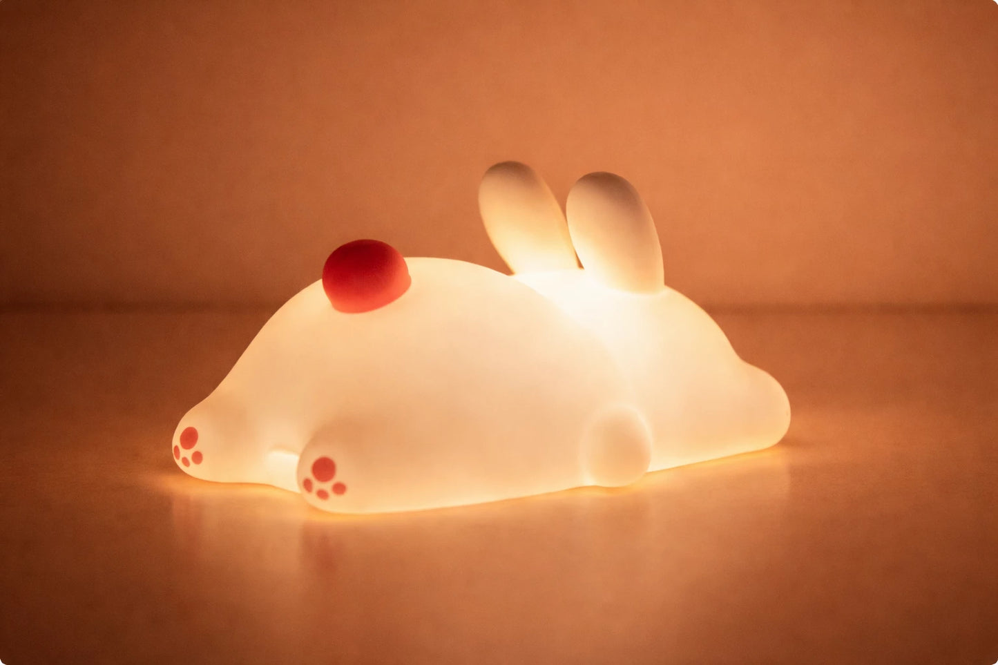 GlowBunny – Soft Silicone Night Light.