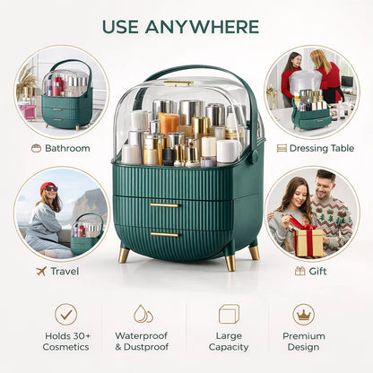 Large Capacity Luxury Cosmetic Organizer